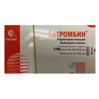 Детромбин р-р для п/к вв 9500анти-Ха МЕ/мл 0,6мл N10