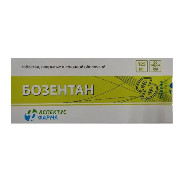 Бозентан таб п.п.о. 125мг N60