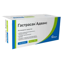 Гастрасан Адванс таб д/рассас 450мг 300мг N60