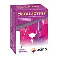 Экоцистин Acino порошок д/р-ра д/внут пр 3000мг N7