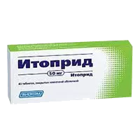 Итоприд таб п.п.о. 50мг N40