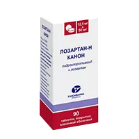 Лозартан-Н Канон таб п.п.о. 12,5мг 50мг N90