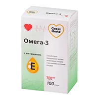 GrossHertz Омега-3 35% с витамином Е капсулы 700мг N100