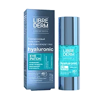 LIBREDERM Гиалуроновый Hyaluronic Гель-патч для кожи вокруг глаз Максимальное увлажнение 30мл