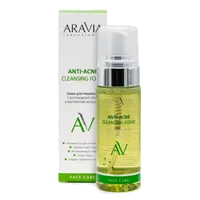 ARAVIA Laboratories Пенка для умывания Anti-Acne Cleansing Foam с коллоидной серой и экстрактом женьшеня 150мл