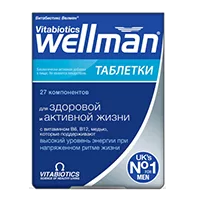 Велмен Wellmen VITABIOTICS БАД таблетки 769мг N30