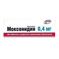 Моксонидин ФТ таб п.п.о. 0,4мг N30