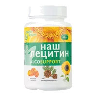 НАШ ЛЕЦИТИН alco support капсулы 350мг N60