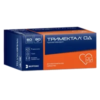Тримектал ОД таб пролонг высв п.п.о. 80мг N60
