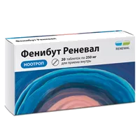 Фенибут Реневал таб 250мг N20
