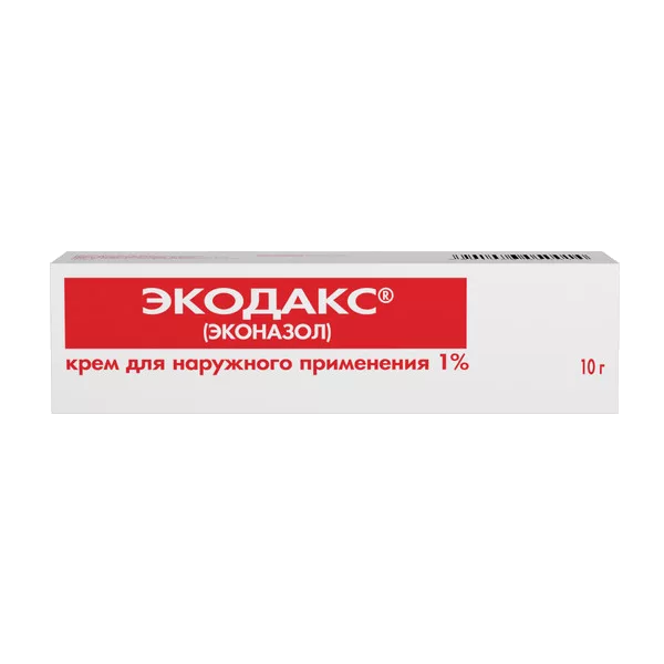 Экодакс крем д/наружн пр 1% 10г N1