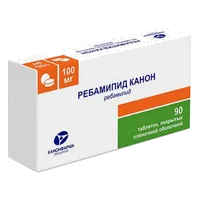 Ребамипид Канон таб п.п.о. 100мг N90