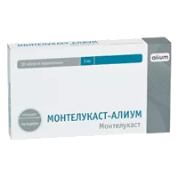 МОНТЕЛУКАСТ-АЛИУМ таб жев 5мг N30