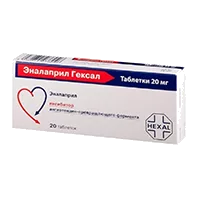 Эналаприл Гексал таб 20мг N20