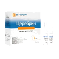 Церебрин р-р д/ин 2мл N10