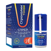 Строколин Тонзи спр д/местн пр доз 0,255мг/доза 176дз 30мл N1