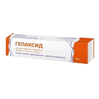 ГЕПАКСИД 500МЕ/г+25мг/г+150мг/г гель д/наружн пр 45г N1