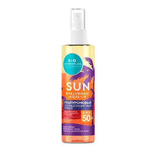 Bio Cosmetolog Professional Гиалуроновый солнцезащитный спрей SPF50+ 190мл
