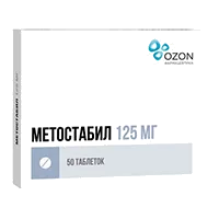 Метостабил таб п.п.о. 125мг N50