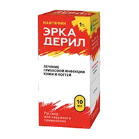 ЭРКАДЕРИЛ р-р д/наружн пр 1% 10мл N1