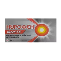 Нурофен форте таб п/о 400мг N24