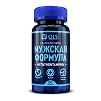 GLS МУЖСКАЯ ФОРМУЛА Мультивитамины капсулы 440мг N60