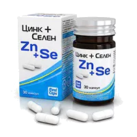 Цинк + Селен (Zn+Se) RealCaps капсулы 315мг N30