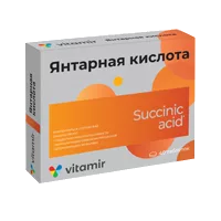 Янтарная кислота Vitamir ВИТАМИР таблетки N40