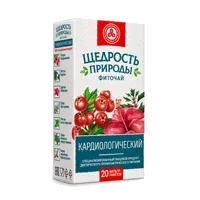 Фиточай Щедрость природы КАРДИОЛОГИЧЕСКИЙ 2г N20
