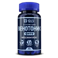 GLS ВЕНОТОНИК фито Флебокомплекс капсулы 400мг N60