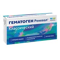 Гематоген Классический Реневал плитка 60г N1