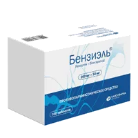 Бензиэль таб 200мг 50мг N100
