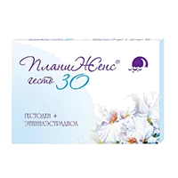 ПланиЖенс гесто 30 таб п/о 75мкг 30мкг N21