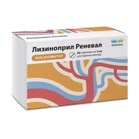 Лизиноприл Реневал таб 5мг N60