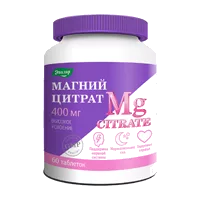 Магний цитрат ЭВАЛАР таблетки 2г N60