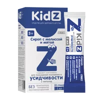 KidZ Сироп с мелиссой и мятой жидкость 5мл N20