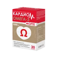 КАРДИОМ Омега-3 Форте капсулы 1375мг N30