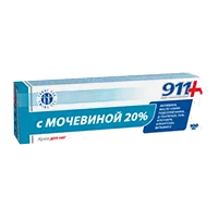 911 Ваша служба спасения Крем для ног с МОЧЕВИНОЙ 20% 100мл