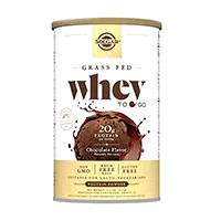 Solgar Белковая сыворотка Whey To Go порошок вкус шоколада 377г N1