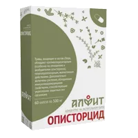 ОПИСТОРЦИД концентрат на растительном сырье АЛФИТ капсулы 500мг N60