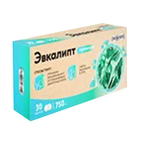 BioForte Эвкалипт Премиум таблетки д/рассас 750мг N30