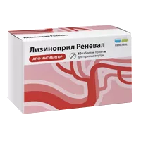 Лизиноприл Реневал таб 10мг N60