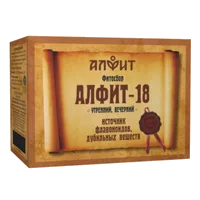АЛФИТ-18 Фотосбор утренний, вечерний Тромбофлебитный в брикетах 2г N60
