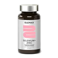 ELEMAX Selenium+Zinc Селен+Цинк таблетки 500мг N60