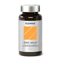 ELEMAX ZINK SOLO способствует улучшению состояния кожи, волос и ногтей таблетки 500мг N60