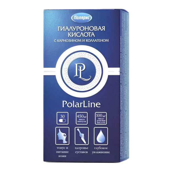 Гиалуроновая кислота с карнозоном и коллагеном PolarLine капсулы 450мг N30