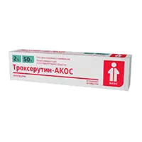 Троксерутин-АКОС гель д/наружн пр 2% 50г N1
