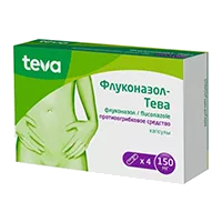 Флуконазол-Тева капс 150мг N4