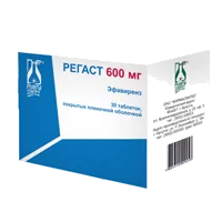 Регаст таб п.п.о. 600мг N30