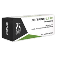Элгравир таб п.п.о. 0,5мг N30